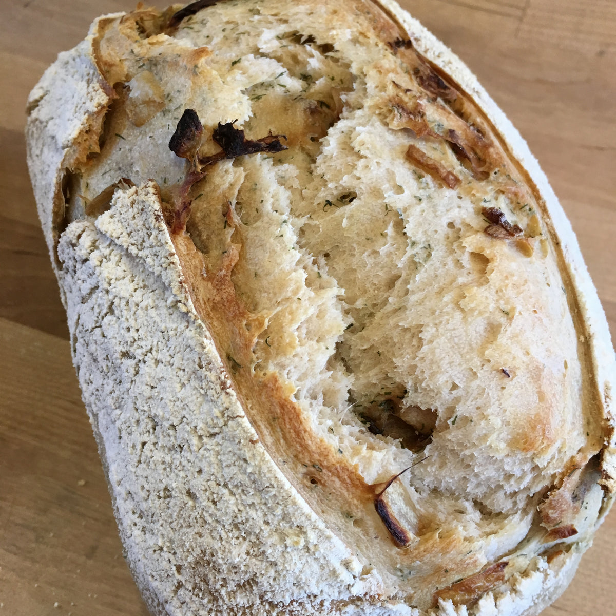 Caramelized Onion and Dill Bread – WildFlower Farm & Bakery