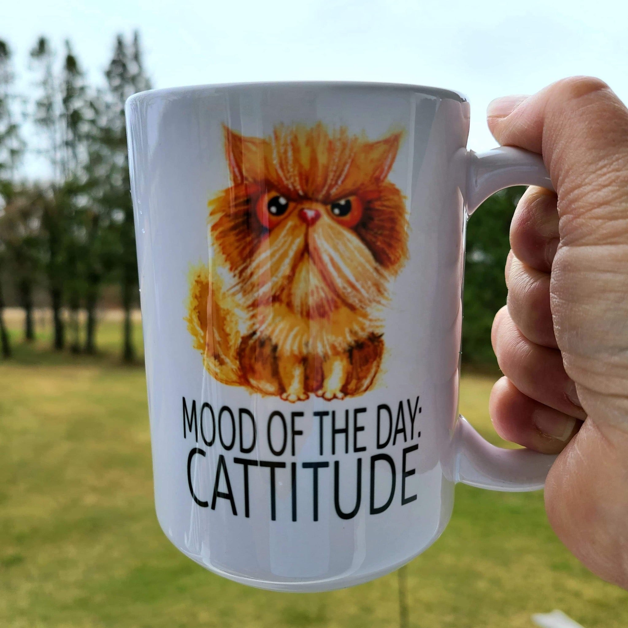 Crabby Cat Mug